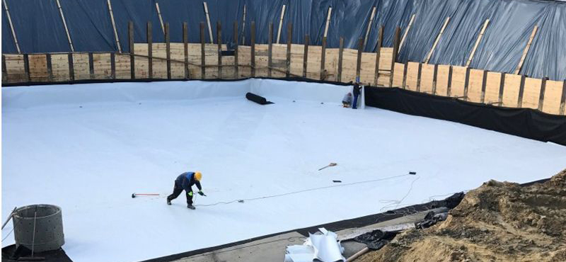 Différents types de produits de membrane d’étanchéité Podium